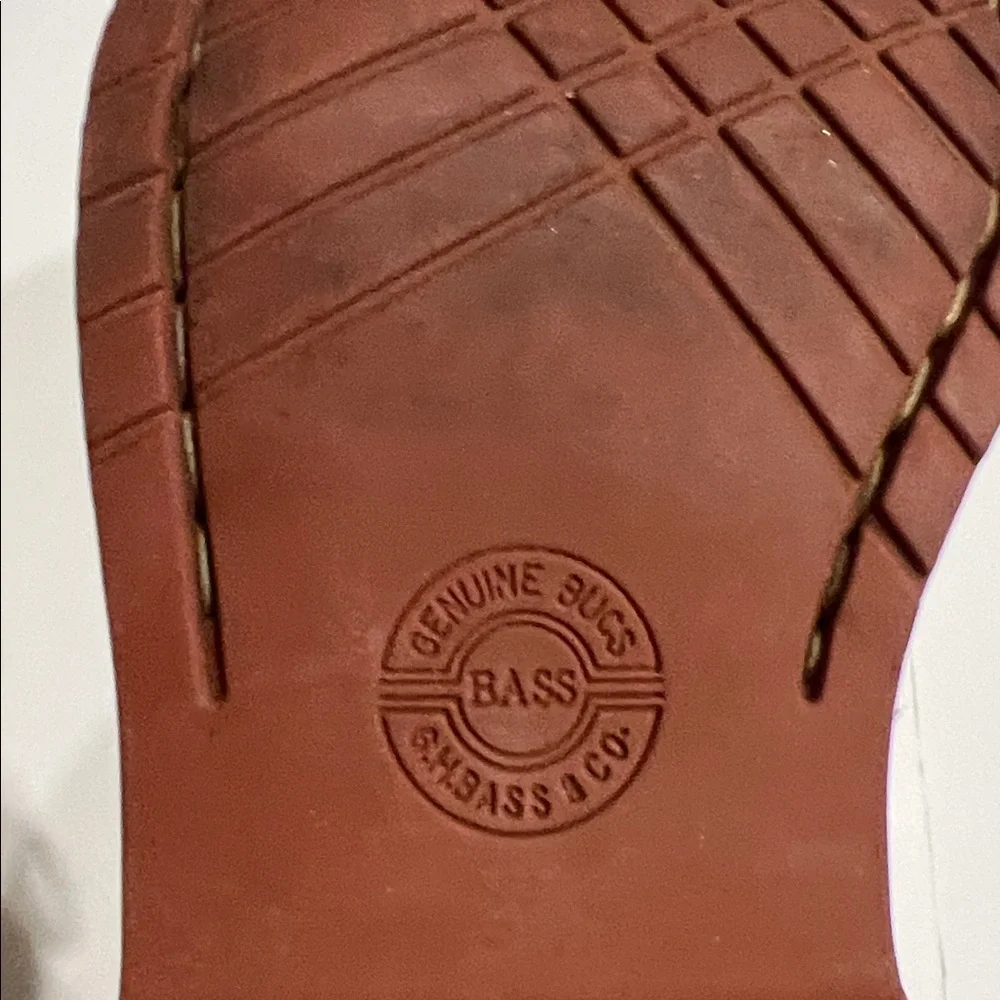 GH Bass Co. Brown Suede Leather Nubuck Lace Up Oxford Shoes Youth Boys Kids 3